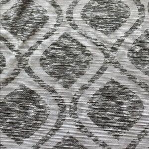 EUC Food Network Gray and White Patterned Tablecloth!